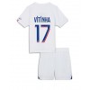 Paris Saint-Germain Vitinha Ferreira #17 Tredjeställ Barn 2022-23 Korta ärmar (+ Korta byxor)
